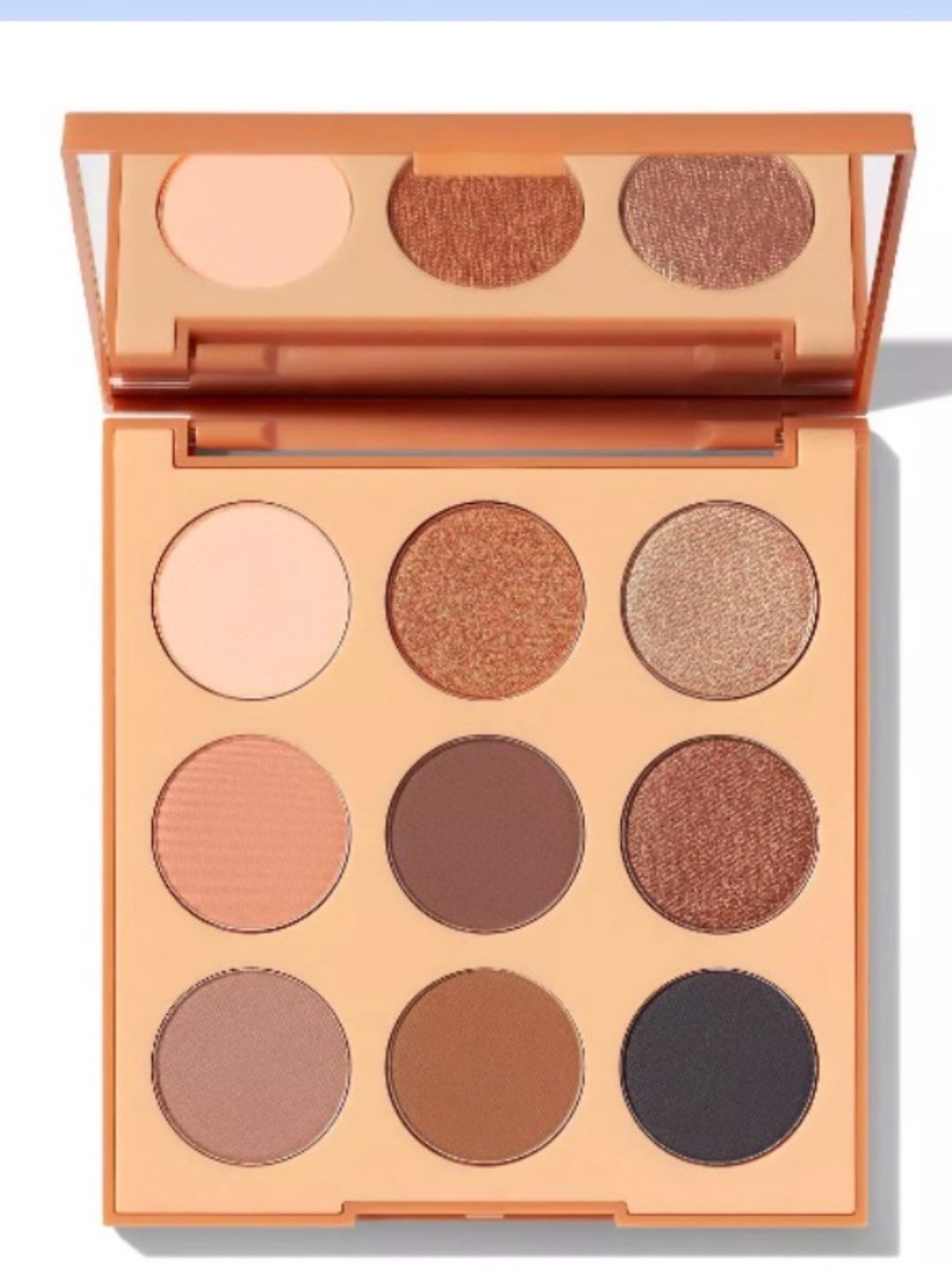 Morphe 9-Shade Warm Peach & Brown Eyeshadow Palette
